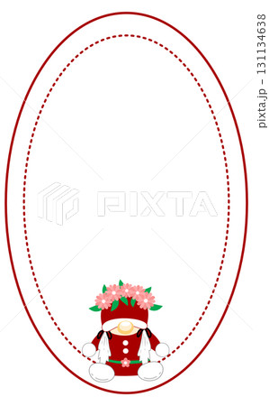 Festive Gnome Labels with Various Shapes and Borders Festive Gnome Labels with Various Shapes and Borders 131134638