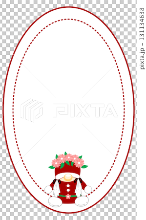Festive Gnome Labels with Various Shapes and Borders Festive Gnome Labels with Various Shapes and Borders 131134638