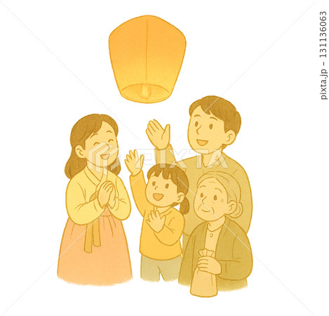 sky lantern, wish lantern, floating light, glowing paper, night festival, flying lantern, traditional ritual, paper balloon, flame-free light, hopeful sky, lantern launch, peaceful night, soft breeze, 131136063