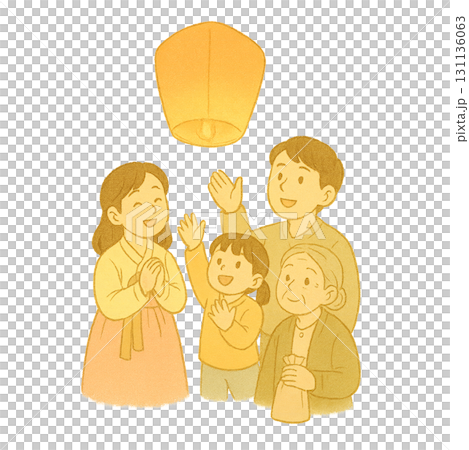 sky lantern, wish lantern, floating light, glowing paper, night festival, flying lantern, traditional ritual, paper balloon, flame-free light, hopeful sky, lantern launch, peaceful night, soft breeze, 131136063