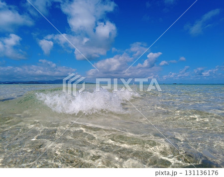 石垣島　幻の島　浜島　無人島　八重山　 131136176