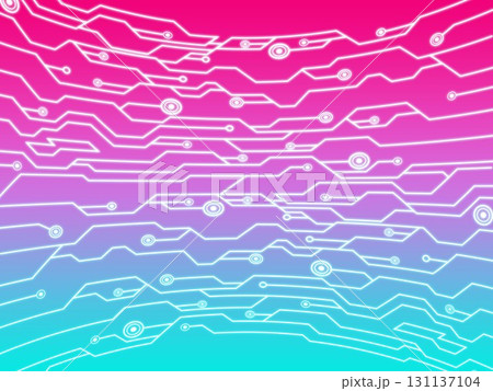 サイバー空間の背景素材 サイバー空間の背景素材 131137104