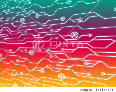 サイバー空間の背景素材 サイバー空間の背景素材 131137114