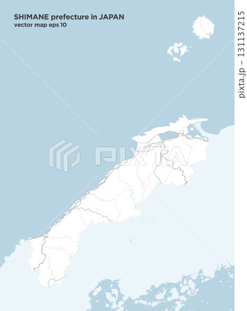 日本の島根県のシンプルなロードマップ 日本の島根県のシンプルなロードマップ 131137215
