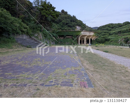 閉校した山崎中学校 131138427