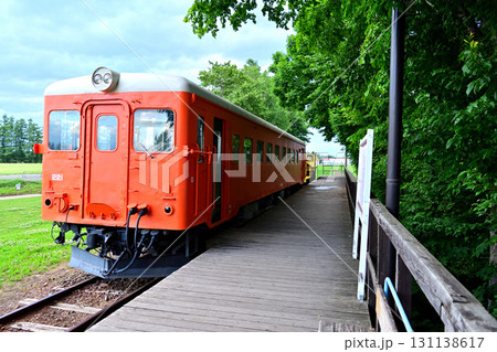 幸福駅跡に静態保存されている車両 131138617