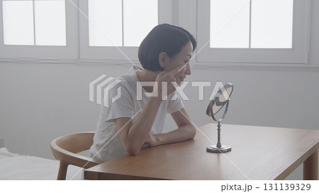 美容 肌年齢 健康イメージ  131139329