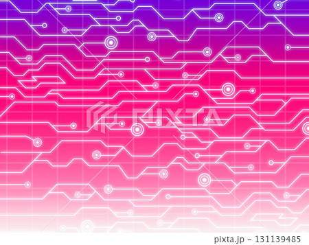 サイバー空間のイメージ背景 131139485
