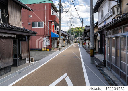 初秋の東城町の街並み2　広島県庄原市東城町 131139682