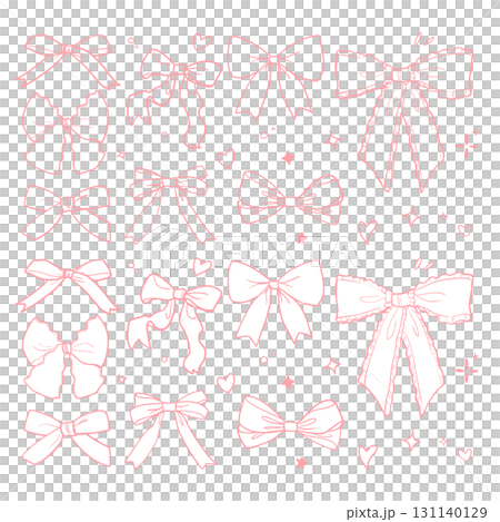 可愛的粉紅絲帶線條畫插圖集 | 絲帶,絲帶套裝,裝飾,裝飾品 可愛的粉紅絲帶線條畫插圖集 | 絲帶,絲帶套裝,裝飾,裝飾品 131140129