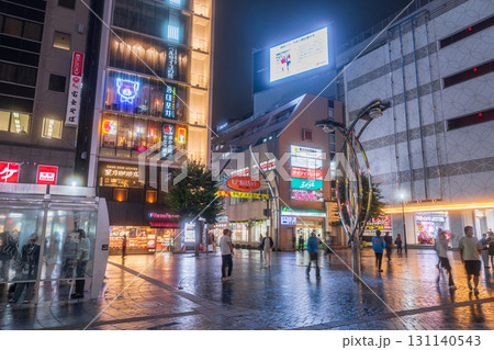 《東京都》錦糸町駅前・都市夜景 131140543