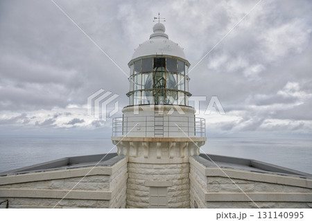 海の京都 曇天の空と経ヶ岬灯台と日本海5 海の京都 曇天の空と経ヶ岬灯台と日本海5 131140995
