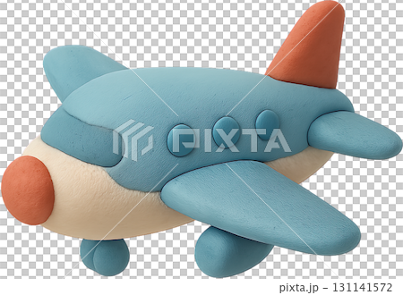 可愛的黏土動畫插畫 可愛的黏土動畫插畫 131141572