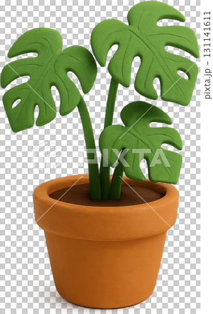 可愛的黏土動畫插畫 可愛的黏土動畫插畫 131141611