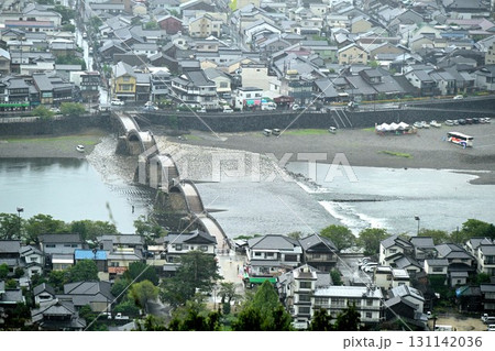 岩国城ロープウェイ山頂からの眺望 131142036