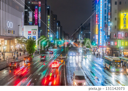 《東京都》錦糸町駅前・都市夜景 131142073