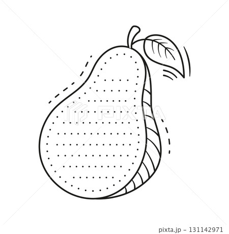 Ripe pear fruit kids memo note frame. Children memo note outline vector template, farm garden fruit schedule frame. Kids diary, planner To Do list or scrapbook sheet with whole pear or ripe guava Ripe pear fruit kids memo note frame. Children memo note outline vector template, farm garden fruit schedule frame. Kids diary, planner To Do list or scrapbook sheet with whole pear or ripe guava 131142971