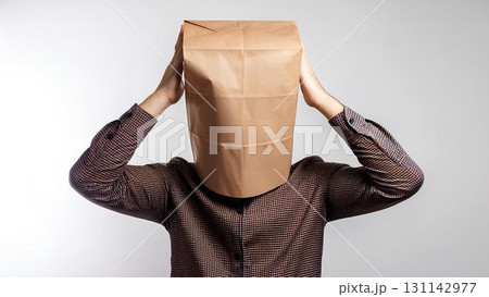 woman with package woman with package 131142977