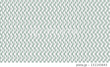 立涌文様（グリーン・背景透過） 131143643