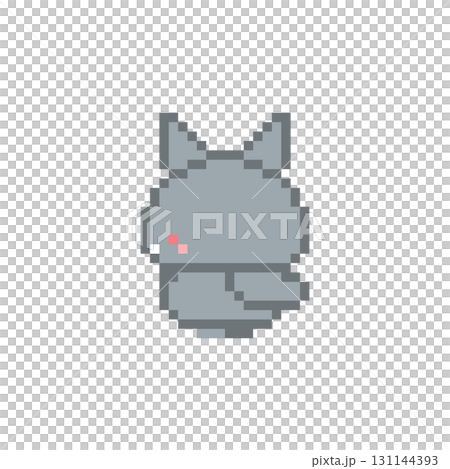 横向きコウモリのドット絵 横向きコウモリのドット絵 131144393