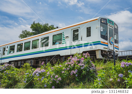 浜松市の天竜浜名湖鉄道の二俣本町駅の風景(静岡県) 131146832