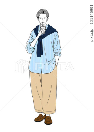 シャツとローファー 131146991