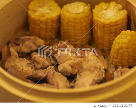 せいろ蒸しと鰻で楽しむ健康的なおうちごはん せいろ蒸しと鰻で楽しむ健康的なおうちごはん 131150174