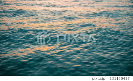 The water is calm and blue 131150437
