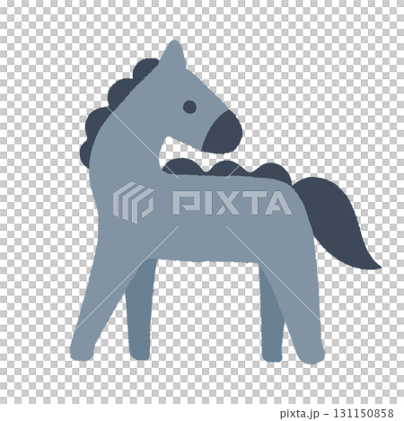 馬　(青) 131150858