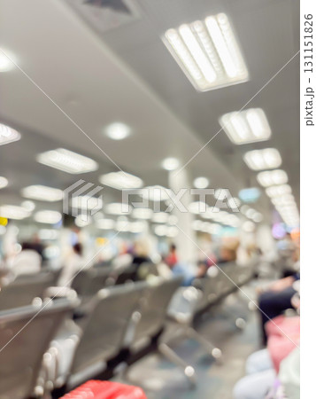 Abstract blur hospital clinic medical interior background 131151826