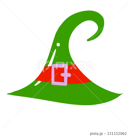 The Witch Hat for Halloween or Holiday concept The Witch Hat for Halloween or Holiday concept 131152062