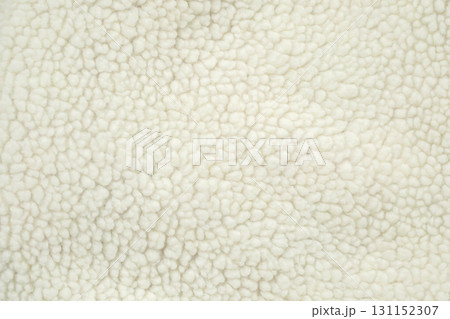 Wool plush fleece fur fabric texture background 131152307