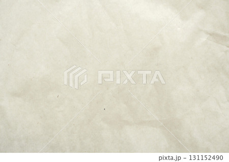 Abstract white crumpled and creased recycle paper texture background 131152490