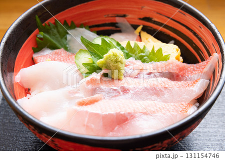 おいしい三色金目鯛丼 131154746