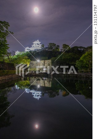 夜の姫路城-世界遺産の幻想的な風景 夜の姫路城-世界遺産の幻想的な風景 131154797