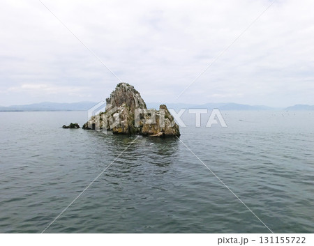 琵琶湖の沖の白石(滋賀県高島市) 琵琶湖の沖の白石(滋賀県高島市) 131155722