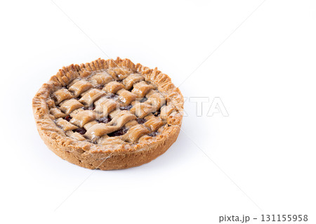 Traditional Pastafrola pie with guava filling, also known as Cuban pae Traditional Pastafrola pie with guava filling, also known as Cuban pae 131155958