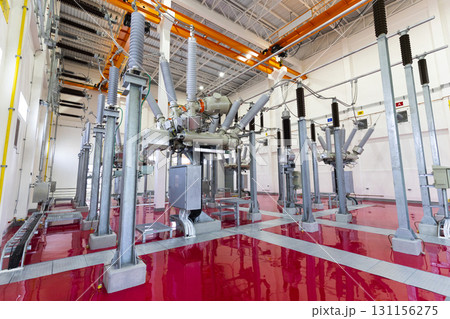 Electric power generator at a power plant 131156275