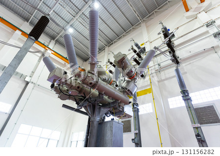 Electric power generator at a power plant 131156282