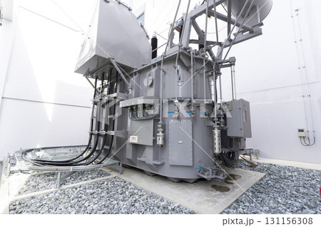 Electrical power station in power plant. Electrical power station in power plant. 131156308