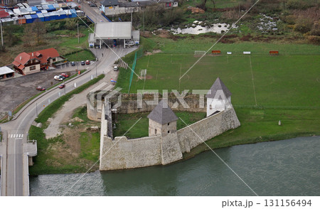 Fortress Kastel is a castle in Hrvatska Kostajnica, a town in central Croatia, near the border to Bosnia and Herzegovina 131156494