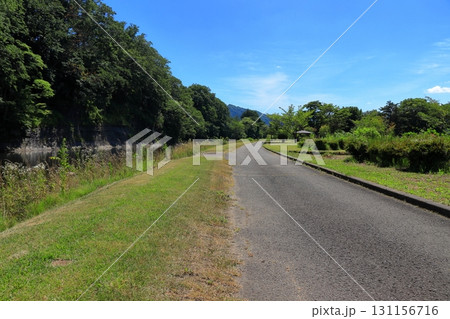二戸市 馬淵川近隣公園 昼の水辺　《岩手》 131156716