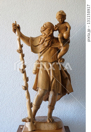 Saint Christopher, Convent of the Sisters of St. Cross in Gemunden, Germany 131158917