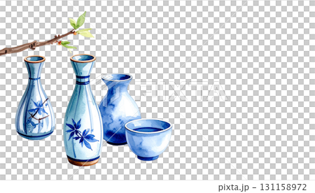 酒瓶的插畫素材 酒瓶的插畫素材 131158972