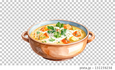 燉菜插畫素材 131159238