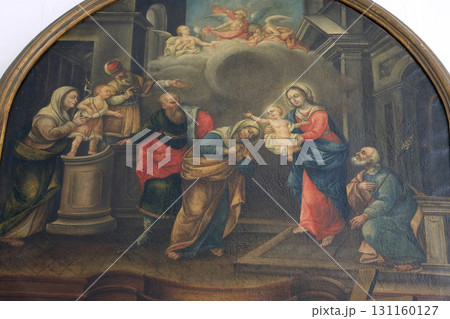 Nativity Scene painting in the convent of the Friars Minor in Dubrovnik Nativity Scene painting in the convent of the Friars Minor in Dubrovnik 131160127