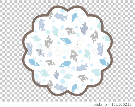 Sea creatures frame 131160213