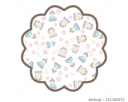 ひなまつりのフレーム 131160251