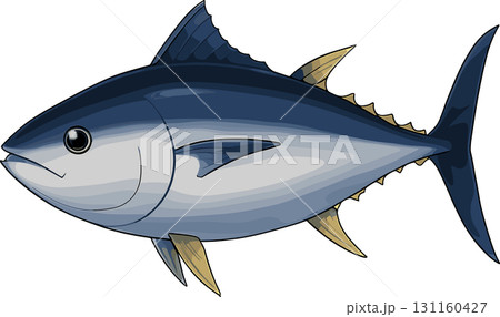 マグロのイラストのイラスト マグロのイラストのイラスト 131160427