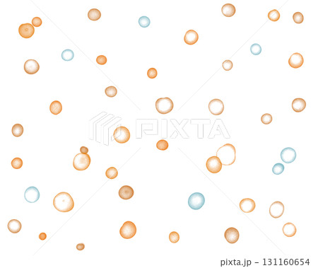 カラフルな手描きシャボン玉背景|柔らかい癒しの水彩風素材 カラフルな手描きシャボン玉背景|柔らかい癒しの水彩風素材 131160654
